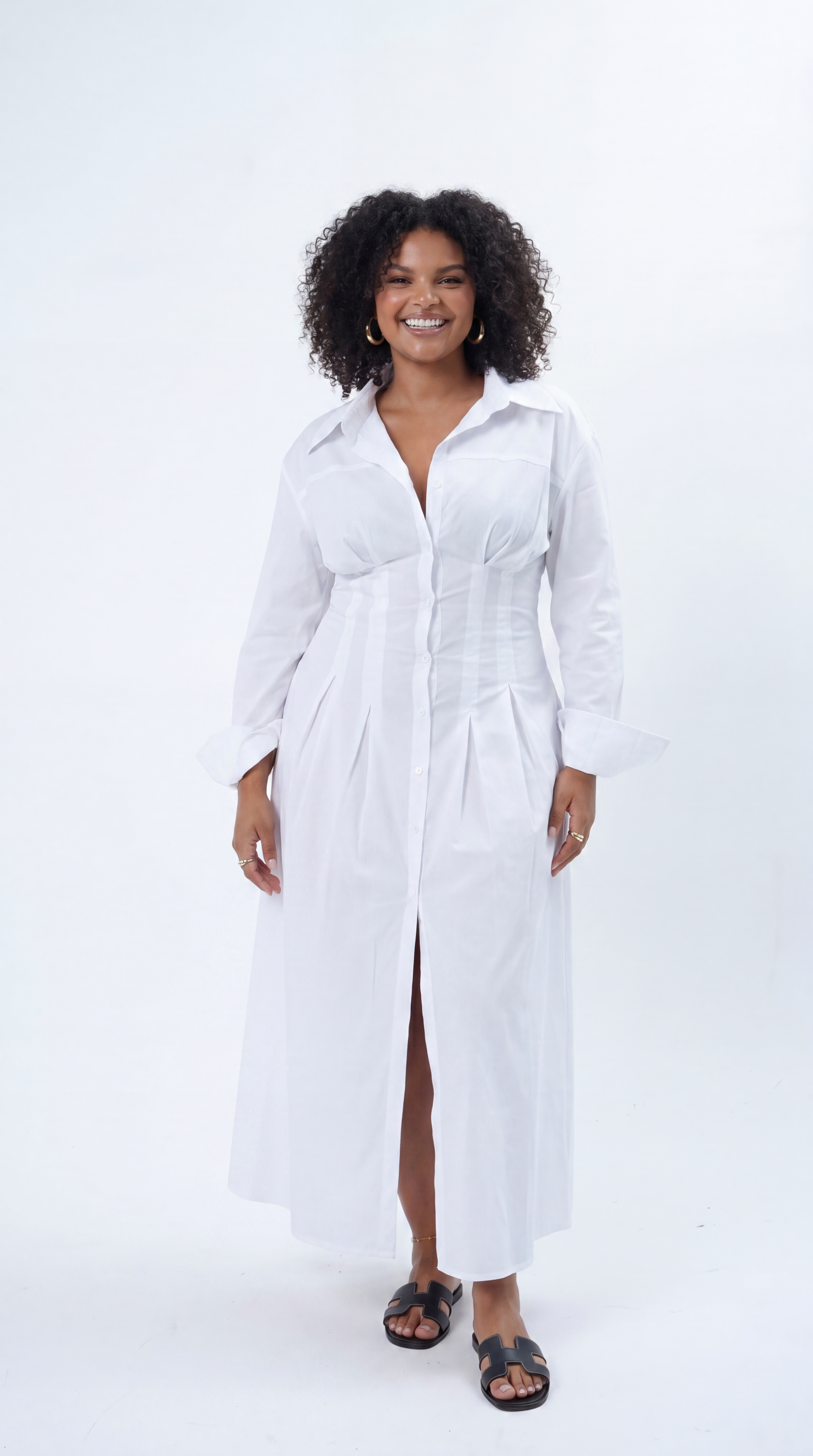 Valentha® | Corset Midi Jurk