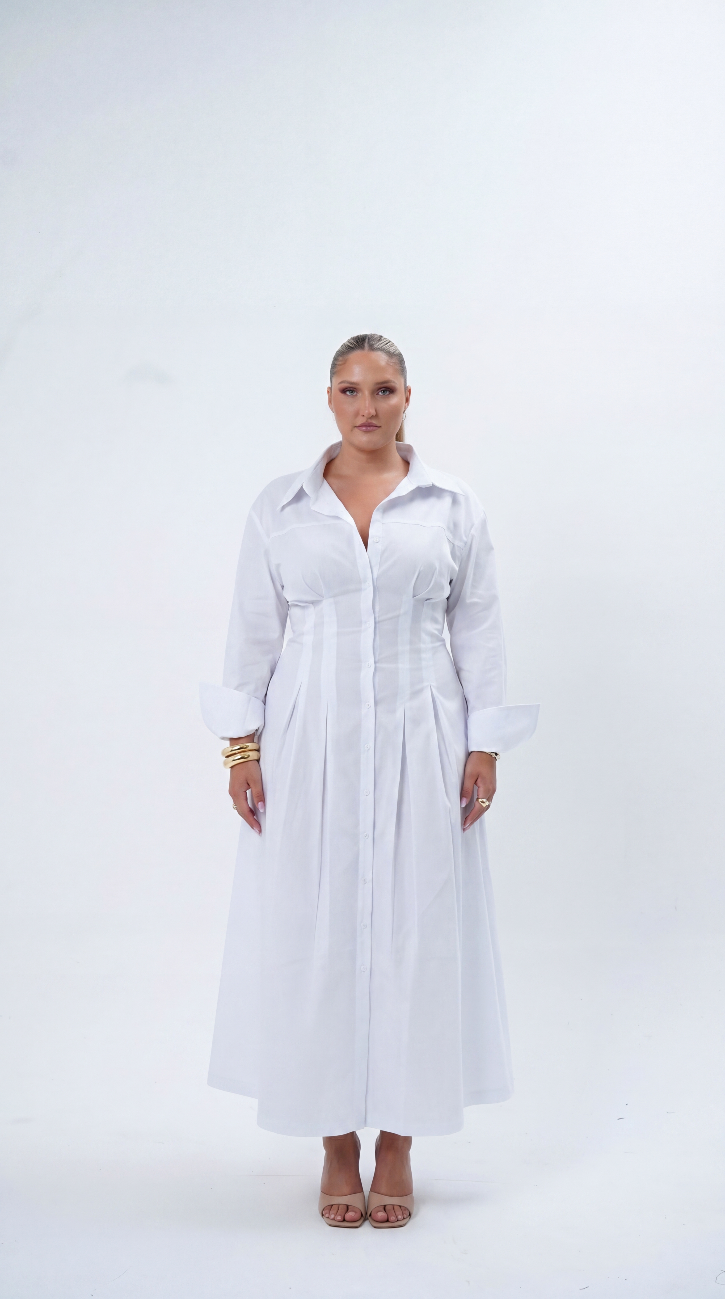 Valentha® | Corset Midi Jurk